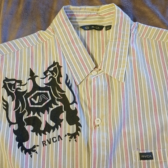 RVCA long sleve shirt, great condition barely worn - Picture 2 of 2